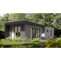 Chalet nova in VinyPlus rondkant quartzgrijs