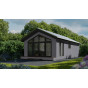 Chalet aurora in VinyPlus rondkant sheffield eiken grijs