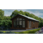 Chalet aurora in VinyPlus rondkant turners eiken bruin