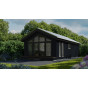 Chalet aurora in VinyPlus rondkant monumentenblauw