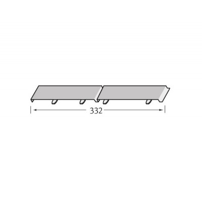 Stootvoegverbinding 332 mm (voor Modern Wood)