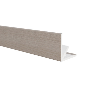 Vergrijsd redcedar Buitenhoekprofiel VinyPlus