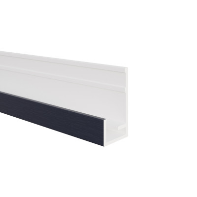 Blauw Startprofiel verticale bekleding VinyPlus