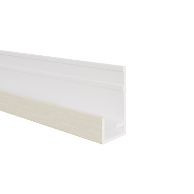 Crème Startprofiel verticale bekleding VinyPlus