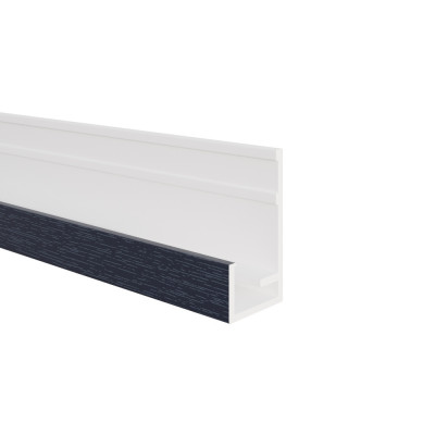 Monumentenblauw Startprofiel verticale bekleding VinyPlus