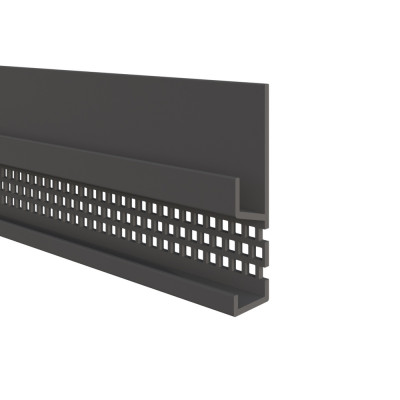 Antraciet Ventilatieprofiel 65 x 17 