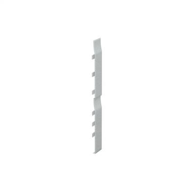 Eurotexx Lichtgrijs stootvoegverbinding 332mm voor dubbel rabat