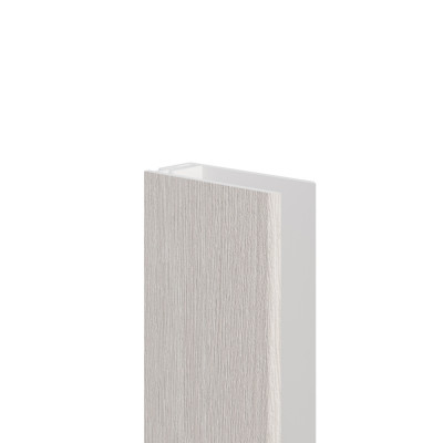 Sheffield eiken Wit Eindprofiel 2-delig - Kerrafront