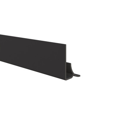 Zwart Wonderboard Ronde binnenhoekprofiel 
