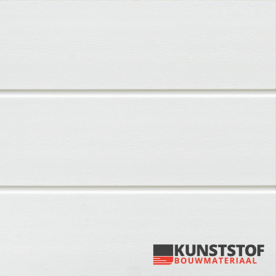 Profex Duafort velling 200mm wit RAL 9010 kunststof gevelbekleding (canexel vervanger)