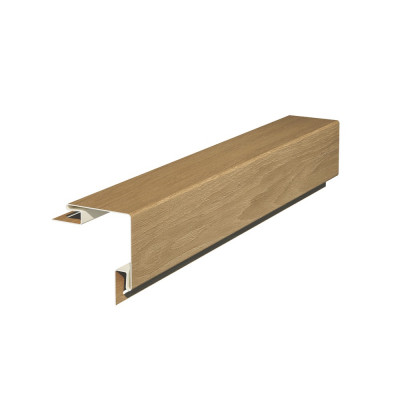 Oak V-black fronto uitwendig hoekprofiel