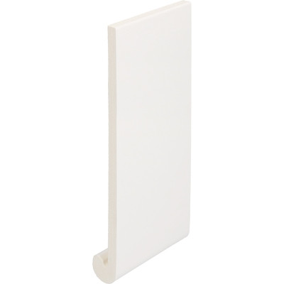 heering hardschuim dakrandpaneel verkeerswit 250x25x9 afgerond (2184)