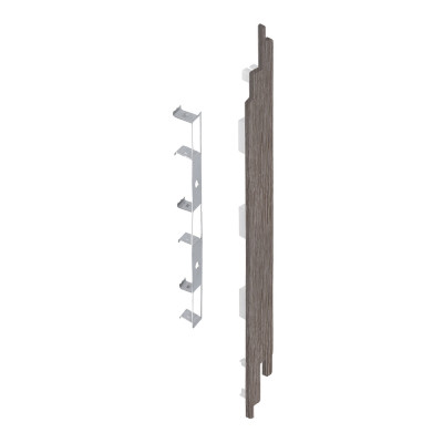 28854905 Keralit Eindkap rechts (Sponningdeel 190) taupe eiken