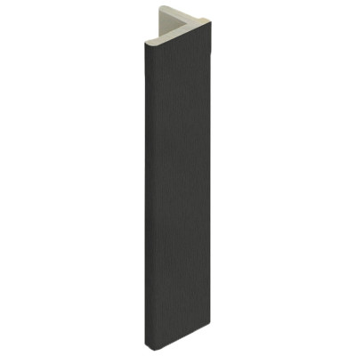 grafietzwart keralit eindprofiel 10mm (2836)