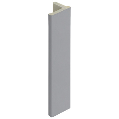 grijs keralit eindprofiel 10mm (2836)