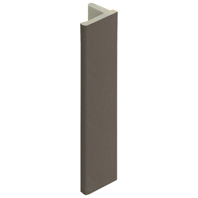 kwartsgrijs keralit eindprofiel 10mm (2836)
