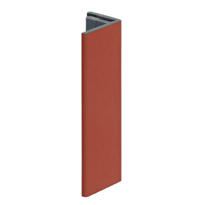 28062940 Keralit eindprofiel 17 mm steenrood