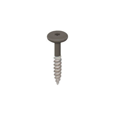 kwartsgrijs keralit torx schroef rvs 32 mm (2890)