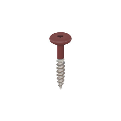wijnrood keralit torx schroef rvs 32 mm (2890)