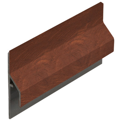 golden oak keralit trim/kraal aansluitprofiel (dakrand) (2843)