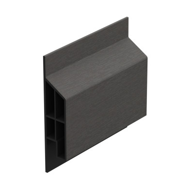 kwartsgrijs keralit trim/kraal sierlijst modern (2851)