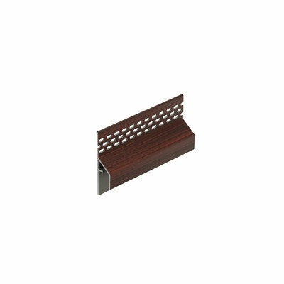 Mahonie keralit trim/kraal ventilatieprofiel (gevel) (2849)