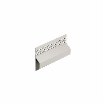 Snowwhite keralit trim/kraal ventilatieprofiel (gevel) (2849)