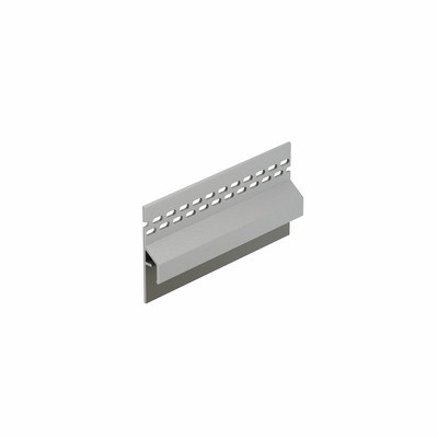 Grijs keralit trim/kraal ventilatieprofiel (dakrand) (2833)