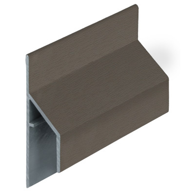 28100560 keralit trim/kraal aansluitprofiel kwartsgrijs (gevelbekleding)