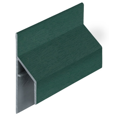 28100660 keralit trim/kraal aansluitprofiel mosgroen (gevelbekleding)