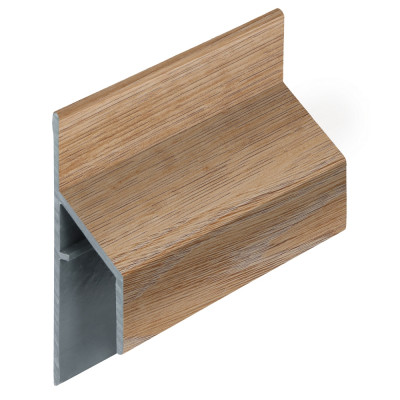 28104760 keralit trim/kraal aansluitprofiel natuur eiken (gevelbekleding)