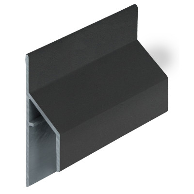 28109060 keralit trim/kraal aansluitprofiel nightblack (gevelbekleding)