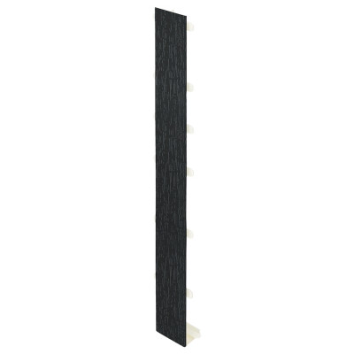zwartgrijs keralit tussenstuk 350mm (2848)