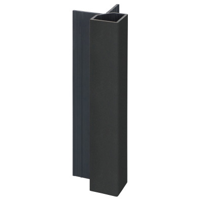 28289040 Keralit Uitwendig hoekprofiel nightblack