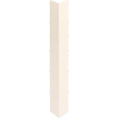 creme keralit uitwendig hoekstuk 350mm (2847)