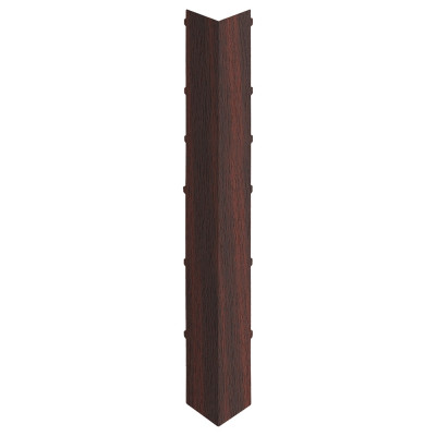 mahonie keralit uitwendig hoekstuk 350mm (2847)