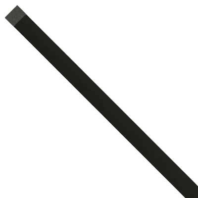 U-profiel Lattenwand S Zwart 2,65 m