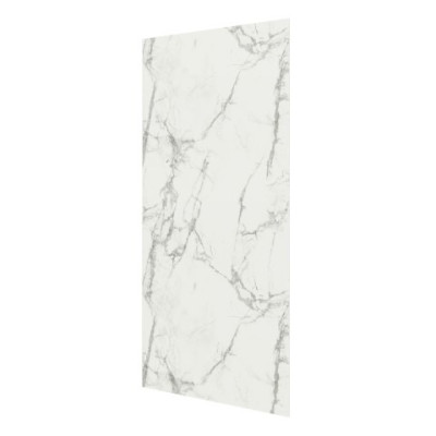 SPC wandpaneel Calacatta Snow 265 x 120 cm – witte marmerlook