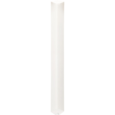 Verkeerswit heering uitwendig hoekstuk 500mm (2123)