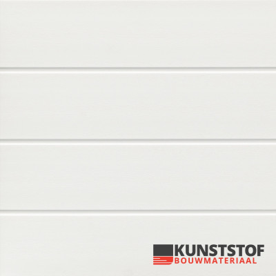 Duafort velling 125mm crèmewit RAL 9001 kunststof gevelbekleding (canexel vervanger)
