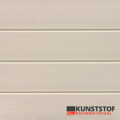 Duafort velling 125mm sand RAL 1015 kunststof gevelbekleding (canexel vervanger) voor chalets