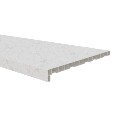 Milinboard steenlook 400mm Carrara marmer