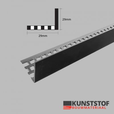 Ventilatieprofiel - Duafort gevelbekleding van kunststof