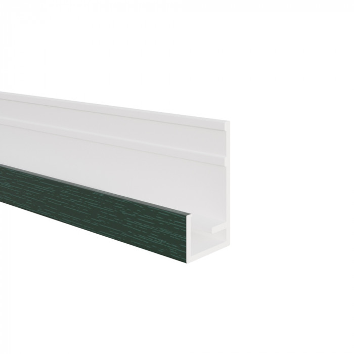 Groen Startprofiel verticale bekleding VinyPlus