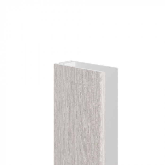 Sheffield eiken Wit Eindprofiel 2-delig - Kerrafront