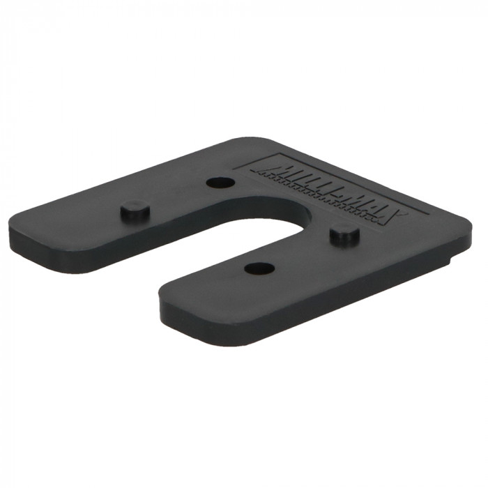 Milli-Max stelplaten u-combi zwart 5 mm