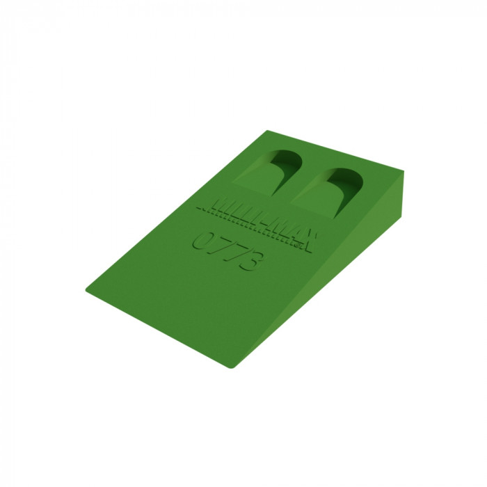 Milli-Max wiggen groen 40x23x8mm