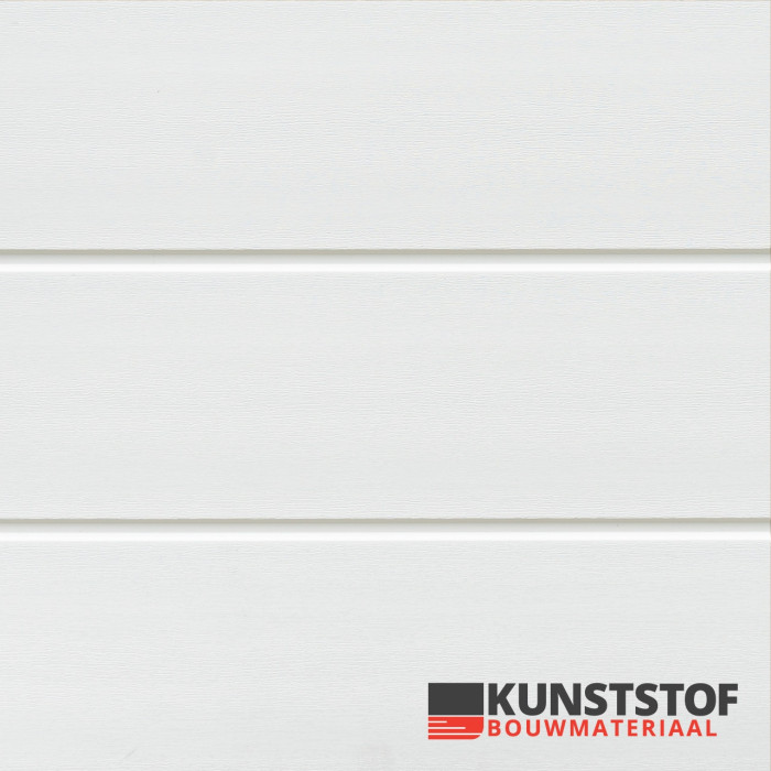 Profex Duafort velling 200mm wit RAL 9010 kunststof gevelbekleding (canexel vervanger)