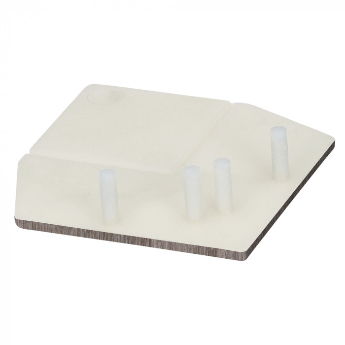 28224901 Keralit Eindkap voor 2803/2812 taupe eiken