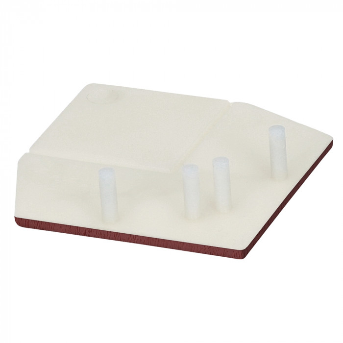 28223601 Keralit Eindkap voor 2803/2812 wijnrood